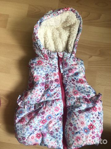 Mothercare жилет для девочки 12-18 Mothercare жилет для девочки 12-18