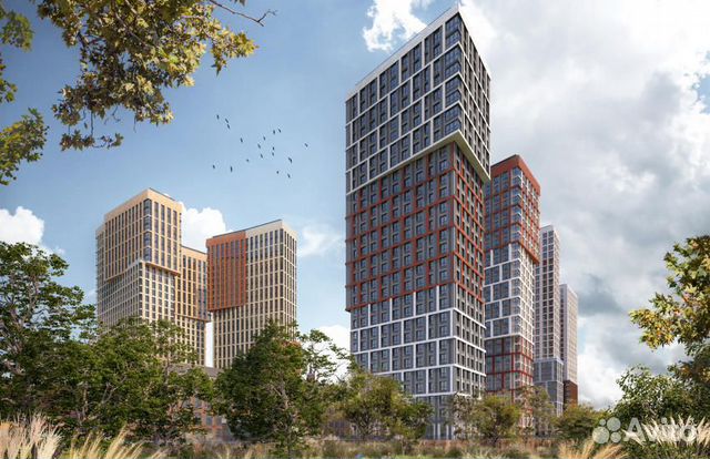 3-к квартира, 97.4 м², 15/27 эт. 3-к квартира, 97.4 м², 15/27 эт.