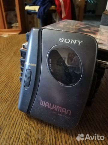 Кассетный плеер sony