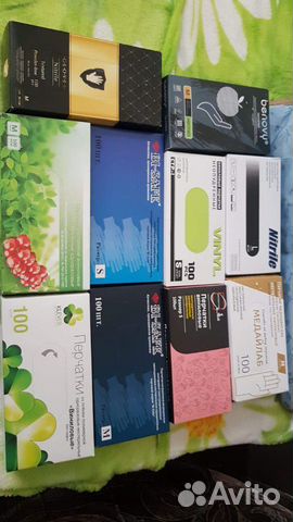 Перчатки одноразовые продам