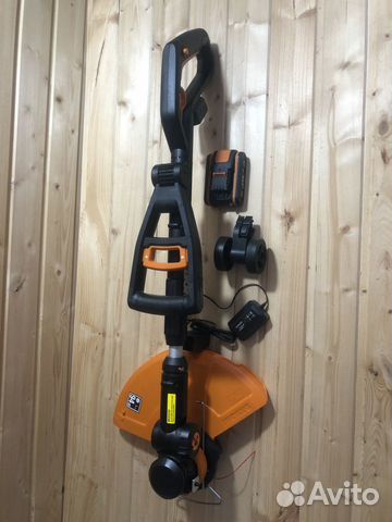 Аккумуляторный триммер(газонокосилка) worx wg169E Аккумуляторный триммер(газонокосилка) worx wg169E
