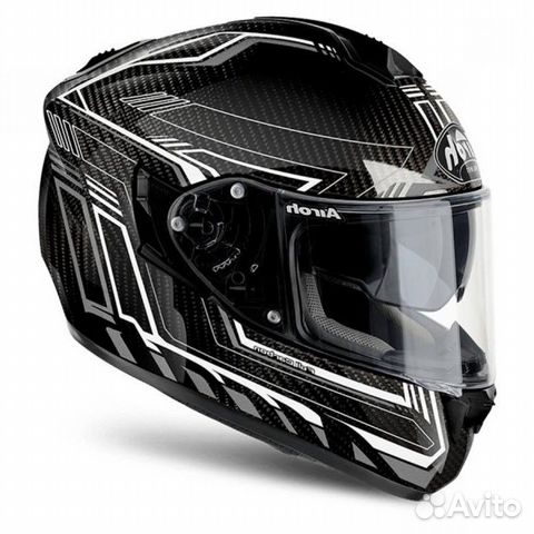 Мотошлем Интеграл Airoh St 701 Carbon / Черный