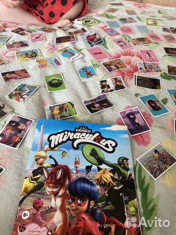 Наклейки Леди Баг и Супер - Кот