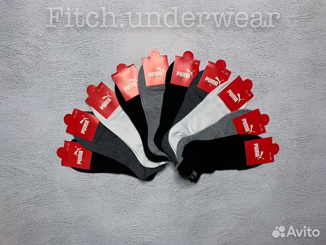 Носки мужские Puma (Пума) короткий Носки мужские Puma (Пума) короткий