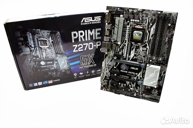 Asus z270 z270-p полный комплект и гарантия Asus z270 z270-p полный комплект и гарантия