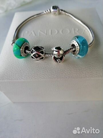 Pandora браслет с шармами