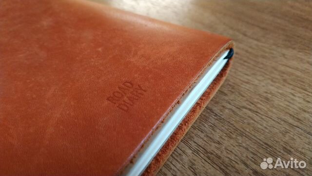 Ежедневник Road Diary ручной работы из кожи