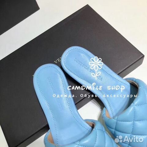 Шлёпанцы Bottega Veneta (36-40) Premium