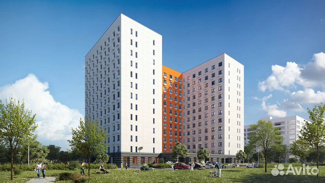 1-к квартира, 45.1 м², 12/12 эт.