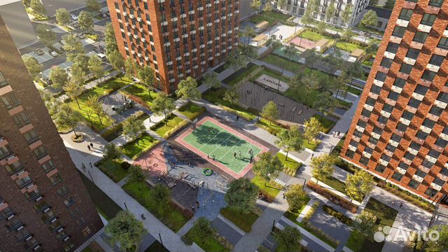 1-к квартира, 33.6 м², 10/23 эт. 1-к квартира, 33.6 м², 10/23 эт.