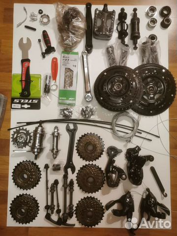 Запчасти для велосипедов каретка подшипник втулка