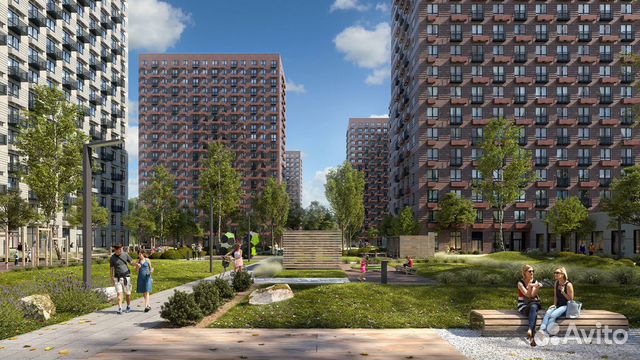 3-к квартира, 97.2 м², 12/20 эт.