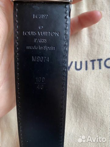 Ремень Louis Vuitton Slender 100 см