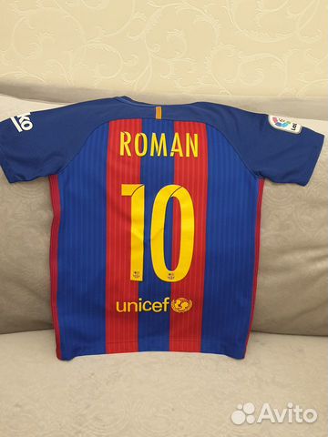 Футболка FC Barcelona roman 137-147см