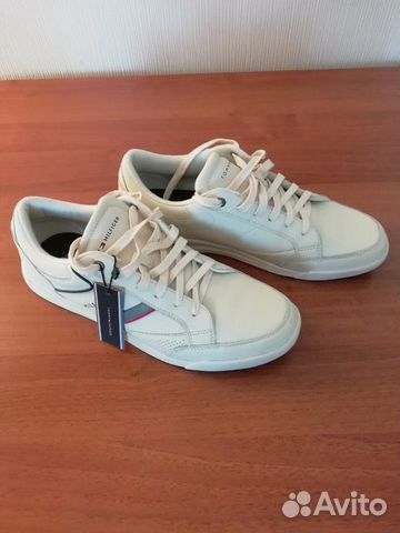 Мужские кожаные кроссовки tommy hilfiger Мужские кожаные кроссовки tommy hilfiger