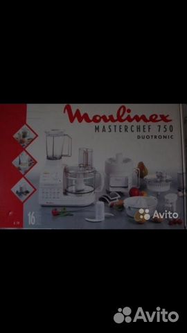 Кухонный комбайн Moulinex Masterchef 750 Duotronic