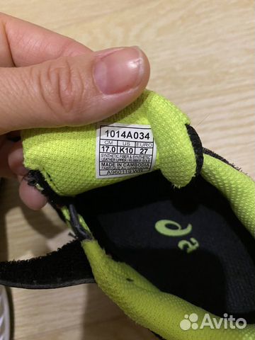 Кроссовки asics 26 Кроссовки asics 26