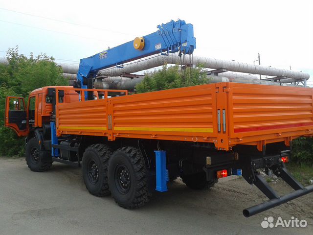 Новый камаз 43118 тягач с кму DongYang 1956 евро 2