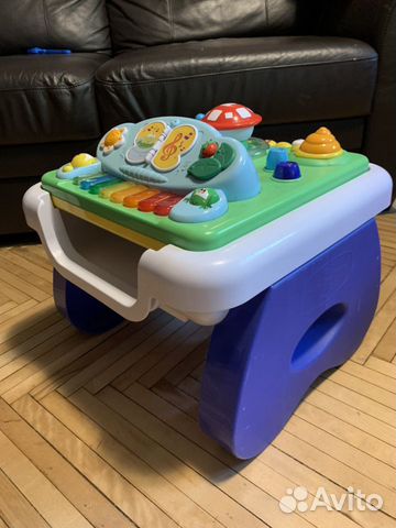 Развивающий игровой стол chicco б/у