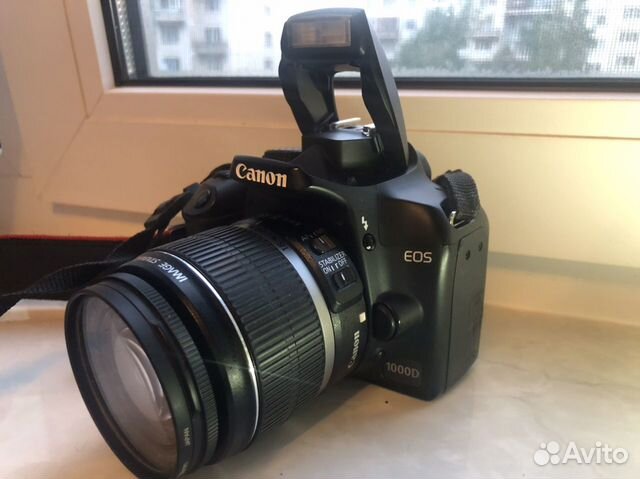 Зеркальный фотоаппарат canon eos 1000 D