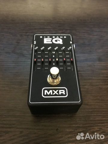 Педаль гитарная Dunlop MXR M109 6-Band Graphic EQ Педаль гитарная Dunlop MXR M109 6-Band Graphic EQ