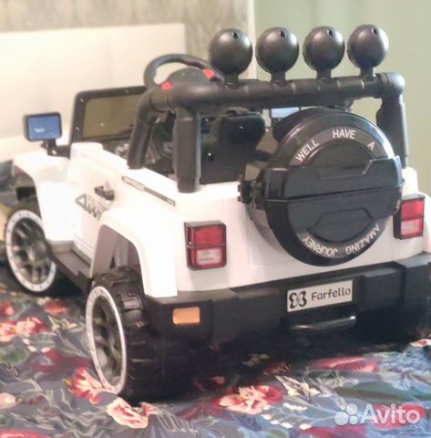 Детский электромобиль Jeep FullTime 4WD