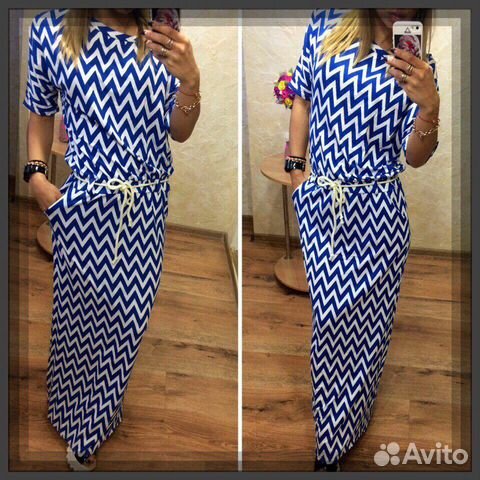 Летнее платье в пол Летнее платье в пол