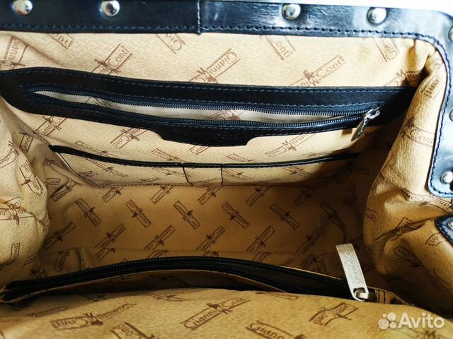 Кожаная сумка Gianni Conti