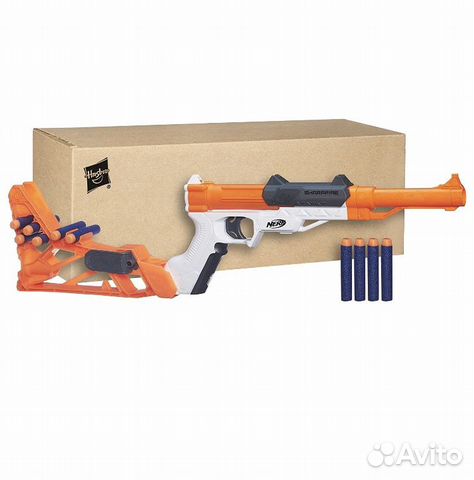 Nerf Бластер Nerf Элит шарпфайер SharpFire A9315 Nerf Бластер Nerf Элит шарпфайер SharpFire A9315