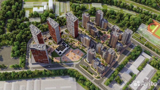 1-к квартира, 36.4 м², 5/7 эт.