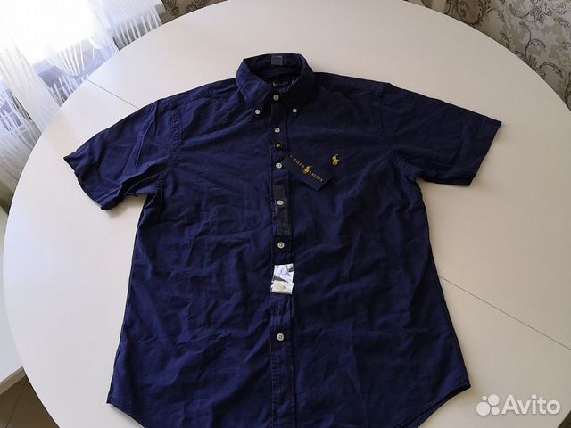 Polo Ralph Lauren летняя рубашка короткий рукав М Polo Ralph Lauren летняя рубашка короткий рукав М