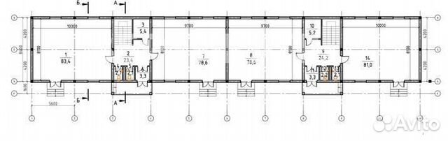 Сдам помещение свободного назначения, 85.0 м²
