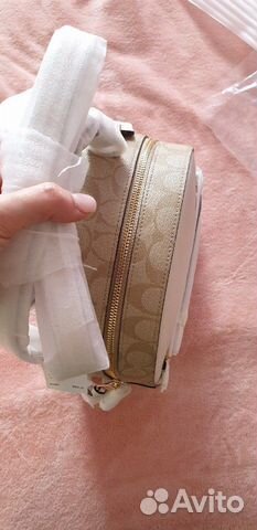 Новый белый рюкзак Coach оригинал Новый белый рюкзак Coach оригинал