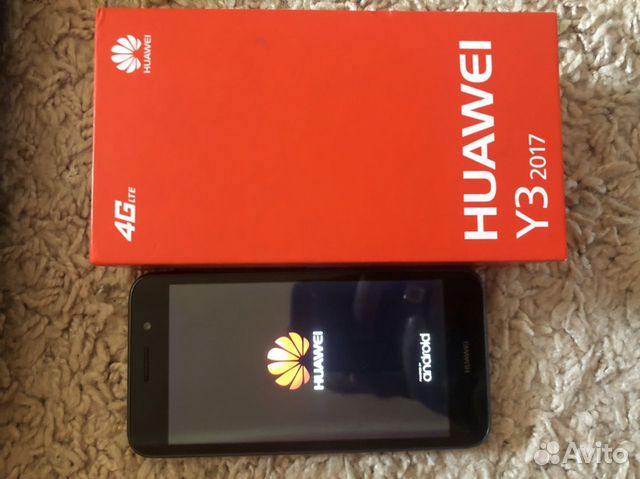 Телефон Huawei Y3 2017 как новый