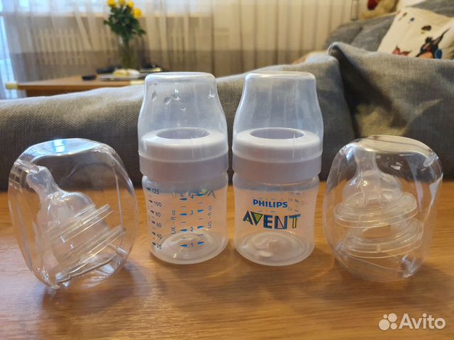 Бутылочки Philips Avent с сосками Бутылочки Philips Avent с сосками