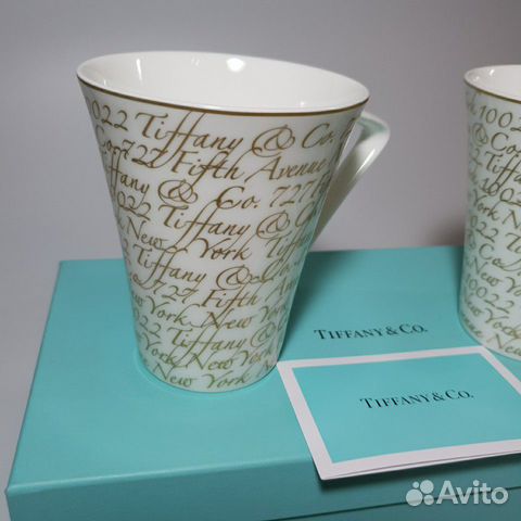 Кружки Tiffany & Co Notes оригинал Кружки Tiffany & Co Notes оригинал
