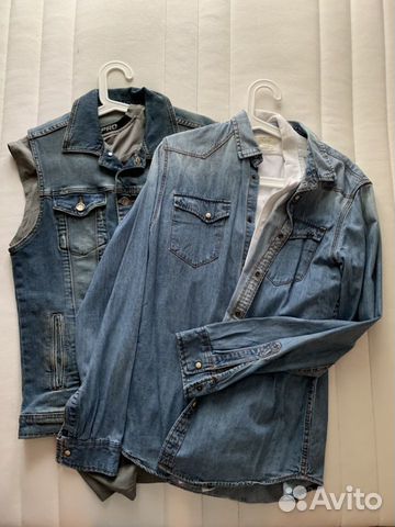 Мужская одежда Zara (куртки/рубашки)