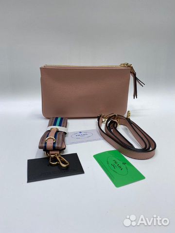 Новая женская сумка клатч через плечо кожаная