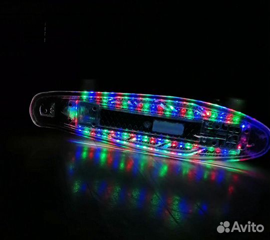 Светящийся пенни борд Penny Board Светящийся пенни борд Penny Board