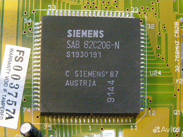 Материнская плата 286 Harris 25MHz M-209 ilon USA Материнская плата 286 Harris 25MHz M-209 ilon USA