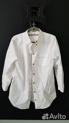 Рубашка удлиненная новая
