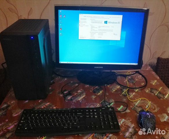Готовый комплект для игр (i3 9100F/GTX 1050ti)