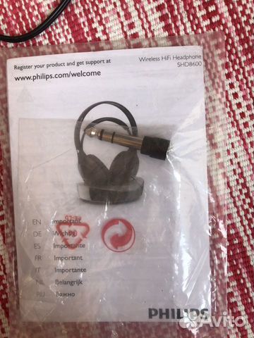 Наушники мониторные беспроводные Philips SHD8600 Наушники мониторные беспроводные Philips SHD8600