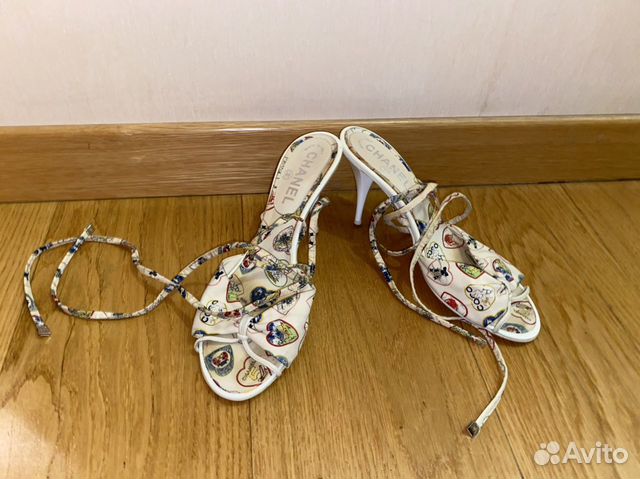 Босоножки chanel. 40 размер Босоножки chanel. 40 размер