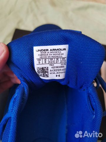 Кроссовки under armour 27cm/9us/8uk/42.5euro Кроссовки under armour 27cm/9us/8uk/42.5euro