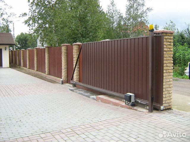 Откатные, секционные, распашные, кованные ворота