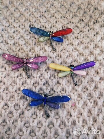 Брошь Стрекоза Брошь Стрекоза