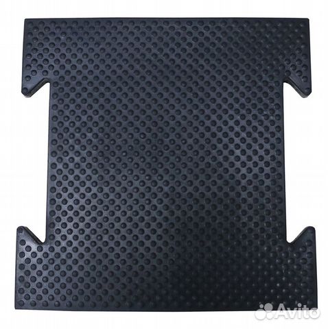 Коврик резиновый черный, 500 X 500 X 25 мм Коврик резиновый черный, 500 X 500 X 25 мм
