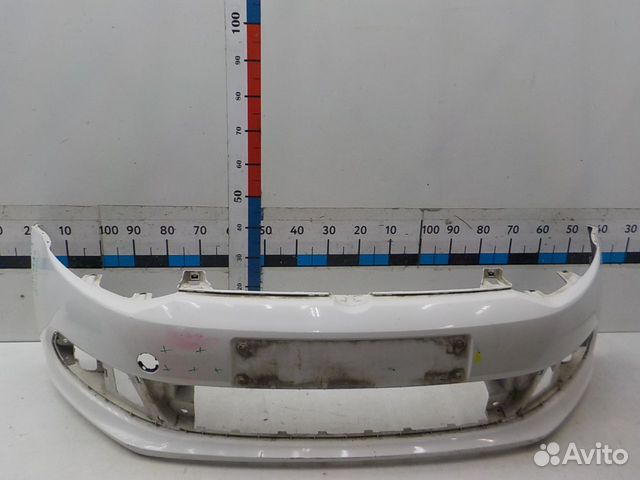 Бампер передний на Volkswagen Polo (Sed RUS)