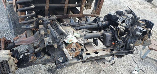 Передняя подвеска паджеро 4 в разборе